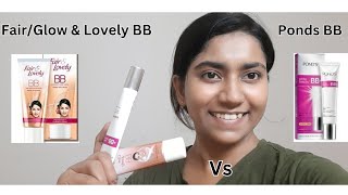 Fair amp lovely BB VS Ponds BB cream comparison which one is the best EP07 [upl. by Neruat164]