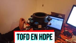 INSPECCIÓN AUTOMATIZADA EN HDPE CON TOFD [upl. by Alyakcm]