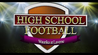 PTCI Football  Waurika at Laverne [upl. by Rebm]