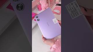 Oukitel OT6 purple tablet AD tablet asmr unboxing [upl. by Afira989]