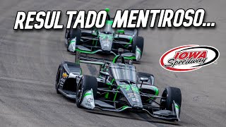 TODO EL ANALISIS DE LA ACTUACION DE AGUSTIN CANAPINO EN LA CARRERA 2 IOWA SPEEDWAY EN INDYCAR [upl. by Eillib]