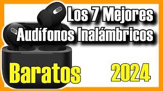 🔊🔥 7 MEJORES Audífonos Inalámbricos BARATOS Aliexpress 2024✅CalidadPrecio Auriculares Bluetooth [upl. by Femmine]