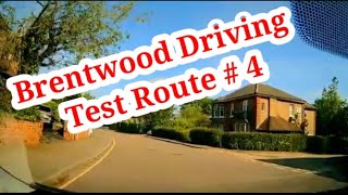 Brentwood Driving Test Route  4 [upl. by Korrie]