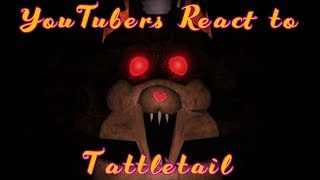 YouTubers React to Tattletail [upl. by Kenrick]