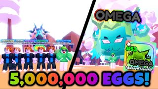 I HATCHED 5M EGGS USING 6 ACCOUNTS🥚 FREE HATCHERS ROBLOX⭐️ [upl. by Keily335]