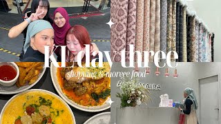 🛍 shopping relaxation amp MORE FOOD 🍽  KL day three vlog ENG CC [upl. by Dajma976]