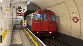 Bakerloo Line Departs Embankment Station [upl. by Gawen]