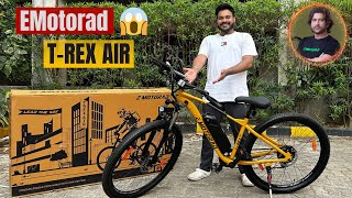 2024 EMOTORAD TREX AIR ELECTRIC CYCLE DETAILED REVIEW 😱  BEST ECYCLE IN INDIA  MOST AFFORDABLE [upl. by Akinor144]