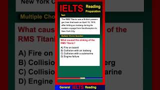 IELTS General GT Reading Multiple Choice Question [upl. by Shelby]