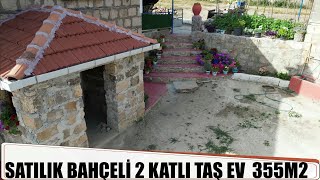 Çanakkale Satılık 2 katlı Taş ev 150m2 42 Bahçesinde 2 katlı Dam 140m2 Fiyat 3000000 TL [upl. by Crutcher477]