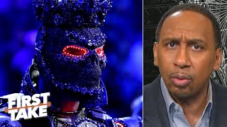 Stephen A reacts to Deontay Wilder blaming his costume for loss to Tyson Fury  First Take [upl. by Ortiz]