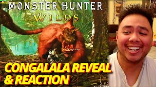 NEW Scarlet Forest amp Congalala Gameplay in Monster Hunter Wilds REACTION  Capcom TGS 2024 [upl. by Everest]