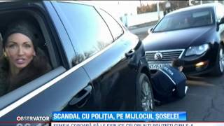 Neamţ Un poliţist a fost călcat cu maşina pe picior de o şoferiţă nervoasă [upl. by Stedt]