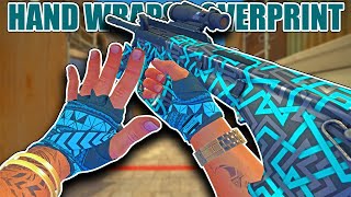 COMBOS FOR HAND WRAPS  OVERPRINT ★ CSGO Showcase [upl. by Schoenfelder]