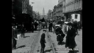 W mieście sto lat temu San Francisco 1906 Zandvoort 1905 Moskwa 1908 [upl. by Yziar]