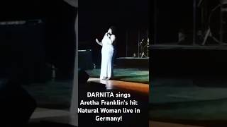 Darnita sings Aretha Franklin’s hit “Natural Woman” live in Europe snippet [upl. by Bainter451]