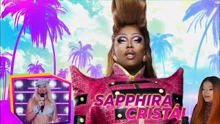 Sapphira Cristál TALENT SHOW  RuPauls Drag Race Season 16 [upl. by Rehttam]