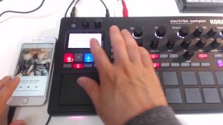 korg electribe sampler How to samplingWhen using the audioin [upl. by Cuda]