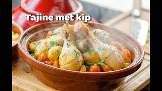 Tajine met kip  FireampFood TV [upl. by Atinauq]