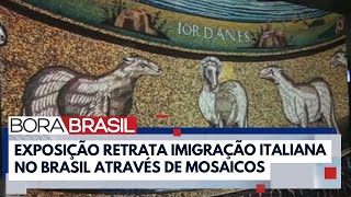 História da Itália contada pelos mosaicos  Bora Brasil [upl. by Legyn]