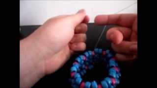 X BASE KANDI CUFF TUTORIAL [upl. by Namya]