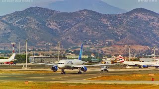 🔵 LIVE from Malaga Airport AGPLEMG  Costa del Sol  Andalucía  Spain  247 [upl. by Crowns]