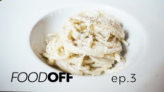 La cacio e pepe quotdi manicoquot  La ricetta dello Chef Mario Boni  FOODOFF  Episodio 3 [upl. by Whalen]