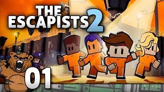 Escapadinha  The Escapists 2 01  Gameplay Português PTBR [upl. by Elke]