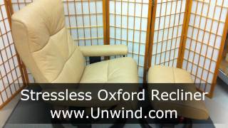 Ekornes Stressless Oxford Recliner Sand Paloma [upl. by Diarmuid694]