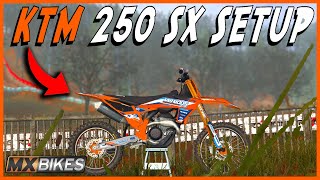 This KTM 250 Supercross SETUP Will Make You PRO In MX Bikes [upl. by Nimajaneb]