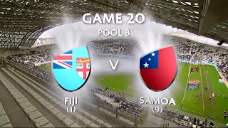 Fiji Vs Samoa Paris 7s 2016 3rd Pool Game [upl. by Nothgierc]