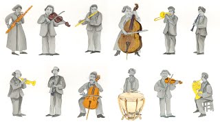 Impariamo gli strumenti musicali  I suoni dellorchestra di Bimbi Urrà [upl. by Hedberg282]