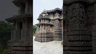 Hoysaleshwara Temple 🚩 Halebidu Temple Karnataka losttemple hindutemple SanatanDharm bhakti [upl. by Cesya469]