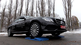 AWD test Mercedes EClass 2016 4MATIC System Test [upl. by Toulon766]