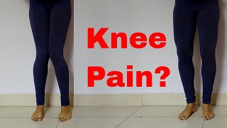 BOW LEGS YOGA  Yoga For Knock Knees Get Rid Of Knee Pain [upl. by Arrimat824]