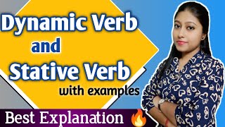 Dynamic Verb and Stative Verb  State Verb and Event Verb  Static Verb  Action Verb [upl. by Keryt519]