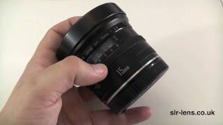 Canon EF 15mm F28 Fisheye Lens Review [upl. by Awuhsoj]