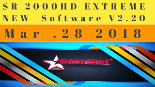 New Software SR 2000HD Extreme V220 Urduhindi [upl. by Airdnola]