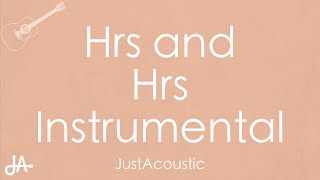 Hrs and Hrs  Muni Long Acoustic Instrumental [upl. by Christmann]