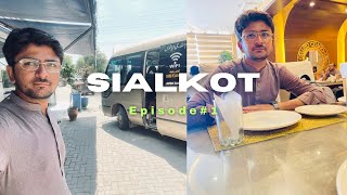 First Impression of Sialkot Ep1 sialkot vlog friends travel V44 [upl. by Nylatsyrk45]