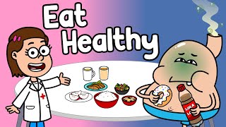 Healthy Food Kids Song  Eat a healthy meal  Yummy Tummy  Mealtime Vegetable Song  Simple Song [upl. by Alleira]