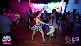 Ernesto Bulnes amp Fenia  Salsa social dancing  Croatian Summer Salsa Festival Rovinj 2018 [upl. by Anaeco349]