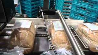 Continuous Inkjet Printer Printing on Bread Bags [upl. by Esenahs333]