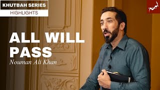 Beyond Joy amp Struggle  Khutbah Highlight  Nouman Ali Khan [upl. by Eilram]