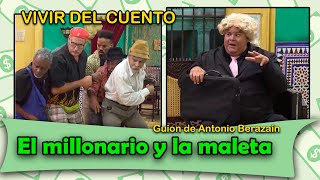 Vivir del Cuento “EL MILLONARIO Y LA MALETA” Estreno 3 julio 2023 Pánfilo Humor cubano [upl. by Ahsrats115]