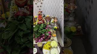 vara lakshmi Pooja akhilkrishika766 youtubeshorts youtube ytshorts shorts varalakshmipooja [upl. by Auhsohey]