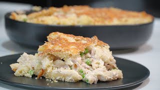 CLASSIC Tuna Noodle Casserole A HEARTY and Comforting Family Favourite [upl. by Attikin]