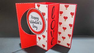 valentines day card  diy card for valentines day [upl. by Ayat958]