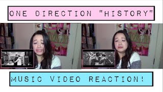 ONE DIRECTION HISTORY MUSIC VIDEO REACTION [upl. by Akcinat96]