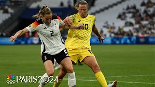 Germany opens up Olympic play with decisive win against Australia  Paris Olympics  NBC Sports [upl. by Ilise31]